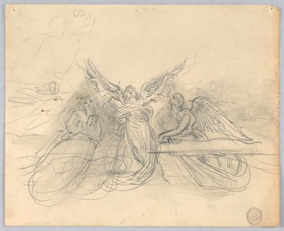 Group of Angels by Francis Augustus Lathrop