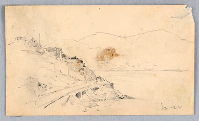 Italian Coast Town by Francis Augustus Lathrop