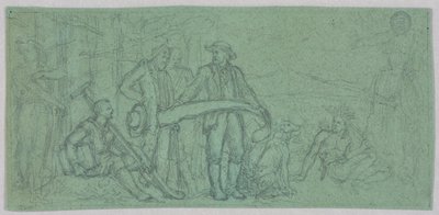 Sketch for a Mural by Francis Augustus Lathrop