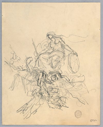 Sketch of Fortuna by Francis Augustus Lathrop
