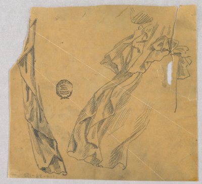 Study of Drapery by Francis Augustus Lathrop