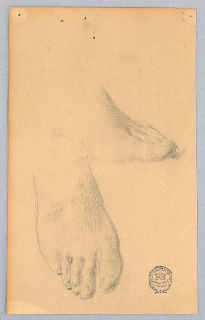 Study of Feet by Francis Augustus Lathrop