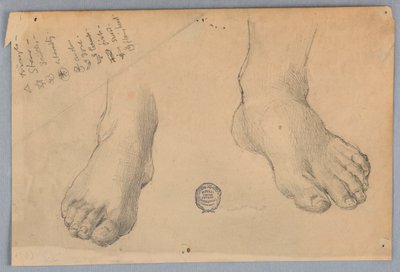 Study of Feet by Francis Augustus Lathrop