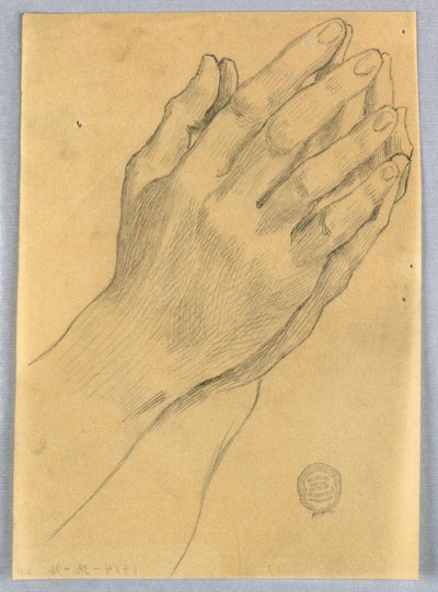 Study of Hands by Francis Augustus Lathrop