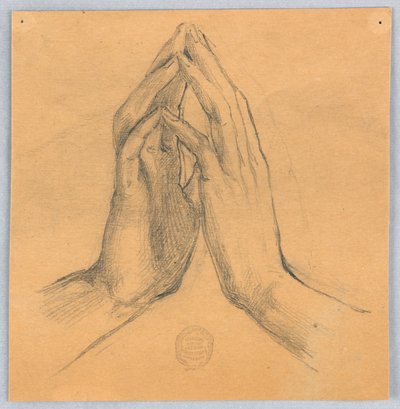 Study of Hands by Francis Augustus Lathrop