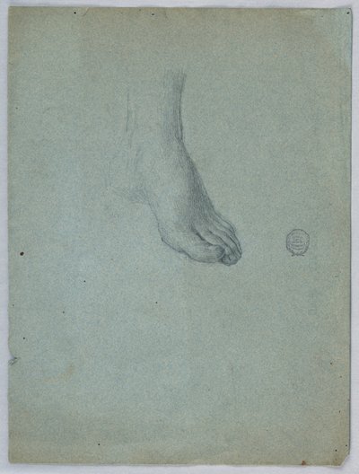 Study of Left Foot by Francis Augustus Lathrop