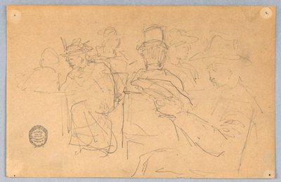 Train Passengers by Francis Augustus Lathrop