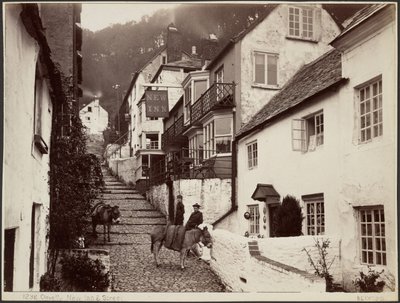 Clovelly, New Inn & Street by Francis Bedford