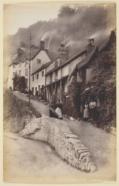 Lynmouth, Mars Hill by Francis Bedford