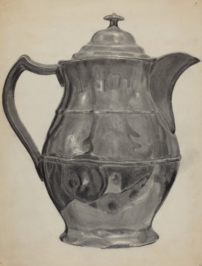 Pewter Pitcher by Francis Borelli