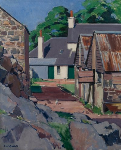 The Farm, Isle of Mull by Francis Campbell Boileau Cadell