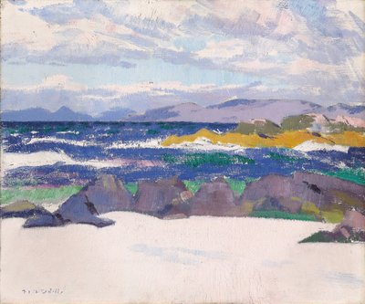 The Shoreline, Iona by Francis Campbell Boileau Cadell