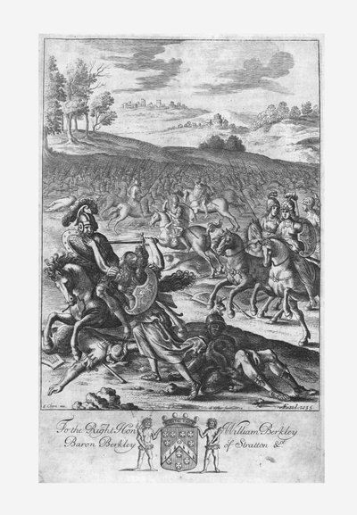 Camilla Slaying Aunus by Francis Cleyn