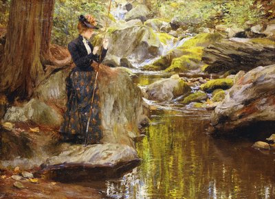 Baiting the Line by Francis Coates Jones