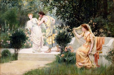 The Forbidden Kiss by Francis Coates Jones