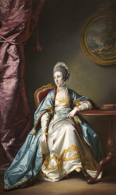 Catherine Fleming, Lady Leicester by Francis Cotes