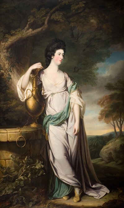 Portrait of Miss Catherine Eld, 1767 by Francis Cotes