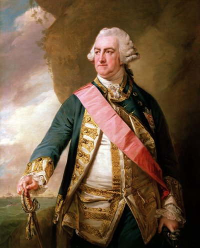 Portrait of Admiral Edward Hawke by Francis Cotes