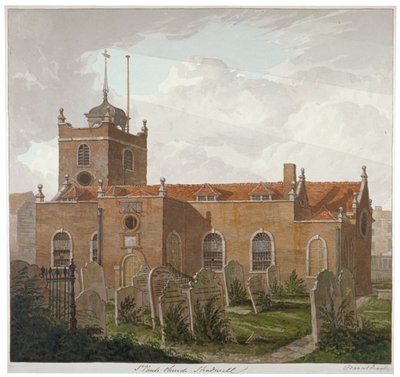 Church of St Paul, Shadwell, London, c1810 by Francis Danby