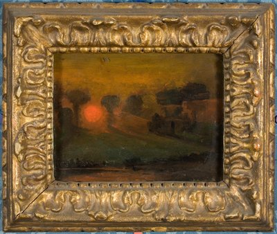Sunset through Trees by Francis Danby