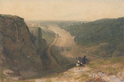 The Avon Gorge, Looking Toward Clifton by Francis Danby