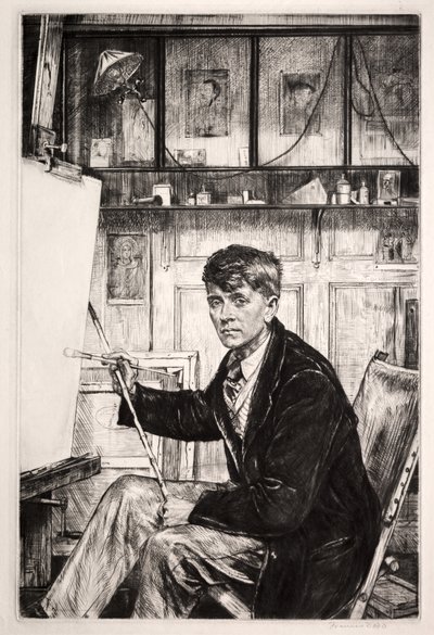 Charles Cundall by Francis Dodd