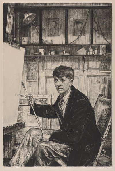 Charles Cundall by Francis Dodd