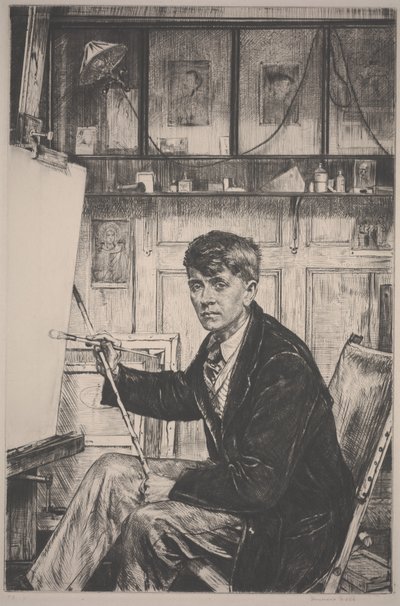 Charles Cundall by Francis Dodd