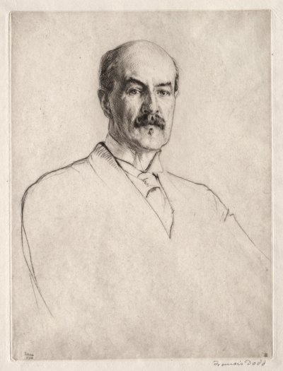 Professor Oliver Elton by Francis Dodd