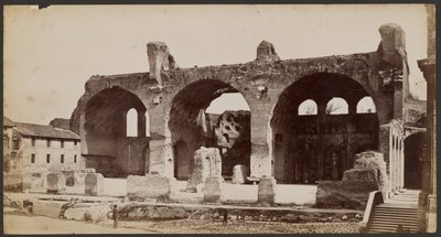 Basilica of Constantine by Francis Frith