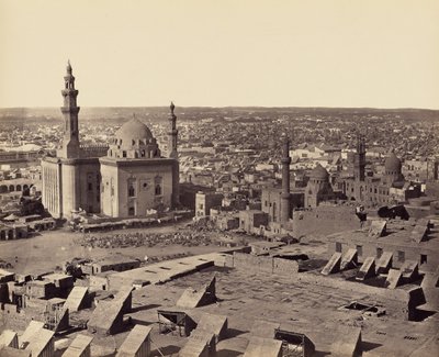 Cairo from the Citadel. First View by Francis Frith