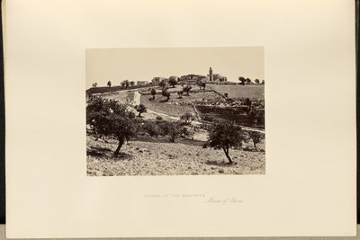 Church of the Ascension, Mount of Olives by Francis Frith