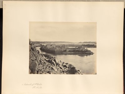 Island of Philae, River Nile by Francis Frith