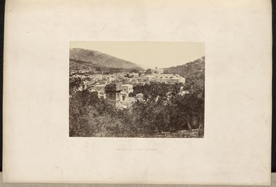 Nablus, The Ancient Shechem by Francis Frith