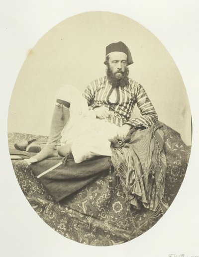 Portrait, Turkish Summer Costume by Francis Frith