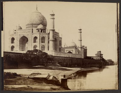 Taj Mahal by Francis Frith