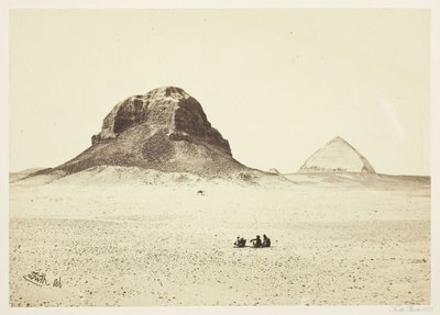The Pyramids of Dahshoor by Francis Frith