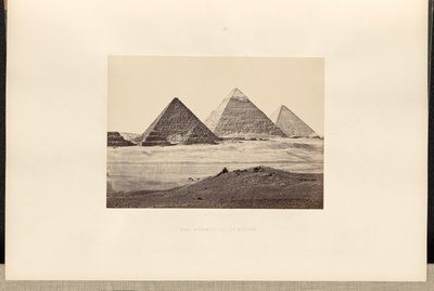 The Pyramids of Giza by Francis Frith