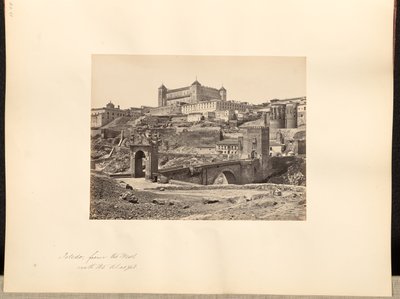 Toledo from the West, with the Alcazar by Francis Frith
