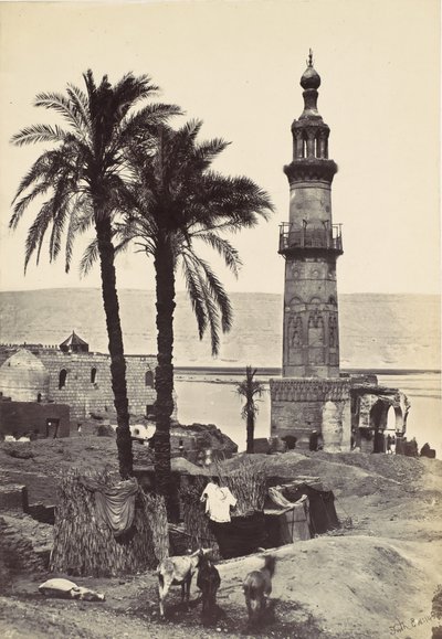 View at Girgeh by Francis Frith