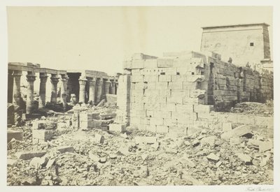 View on the Island of Philae by Francis Frith