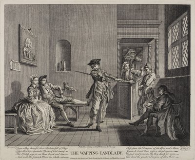 The Wapping Landlady, 1743 by Francis Hayman