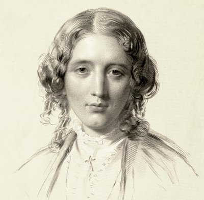 Portrait of Harriet Beecher Stowe by Francis Holl
