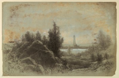 A Lighthouse by Francis Hopkinson Smith