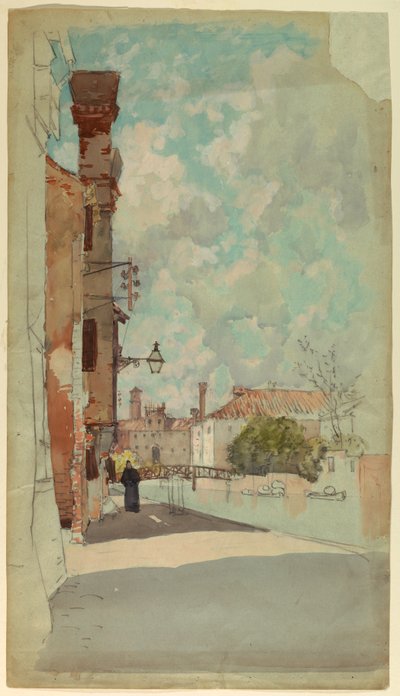 Canal, Venice, Italy by Francis Hopkinson Smith