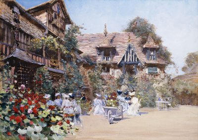 Luncheon at the Inn by Francis Hopkinson Smith