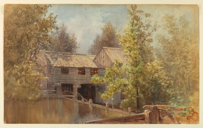 Old Grist Mill by Francis Hopkinson Smith