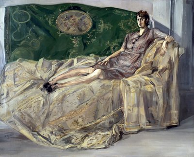 Woman on the Sofa by Francis Job Gruber