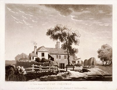 View near Brixton Causeway, Lambeth, London by Francis Jukes