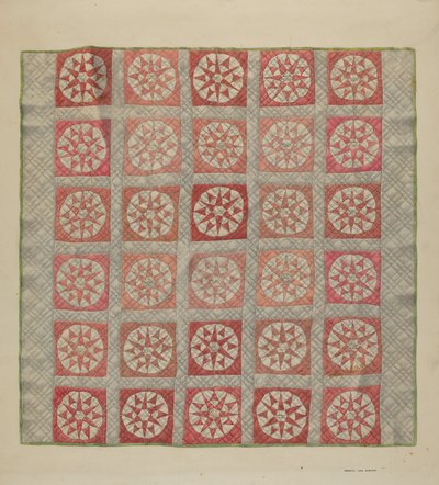 Quilt (Crib Quilt) by Francis Law Durand